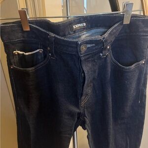 Express Men’s Dark  Blue Jeans